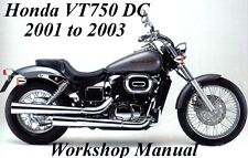 HONDA VT750DC 2001 a 2003 MANUAL DE TALLER - Archivos PDF segunda mano  Embacar hacia Argentina