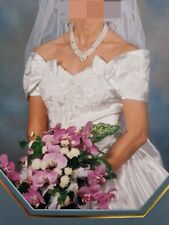Hochzeitskleid 90er gebraucht kaufen  Wermelskirchen