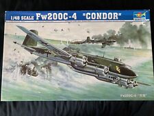 Trumpeter 1:48 02814 Fw 200C-4 Condor Model Aircraft Kit for sale  SLOUGH