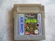 Turtles Fall Of The Foot Clan Nintendo Gameboy Color advance tortue ninjas TMNT, usado comprar usado  Enviando para Brazil