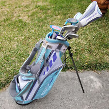 Used, KINg COBRA JUNIOR GOLF CLUB SET 7 CLUBS, STANDING BAG, BALLS AND EXTRA PUTTER for sale  Shipping to South Africa