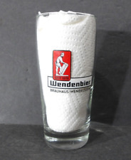 Vtg. Veba-Glas Wendenbier German Beer Glass 0.25L Brauhaus Wendelstein Seit 1818 for sale  Shipping to South Africa