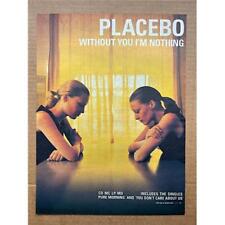 Placebo without nothing for sale  CHESTERFIELD