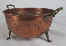 Vintage copper colander for sale  PORTSMOUTH