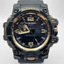 Relógio solar masculino Mudmaster ouro preto quase perfeito CASIO G-SHOCK GWG-1000GB-1AJF, usado comprar usado  Enviando para Brazil