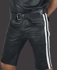 Mens leather short for sale  BEXLEYHEATH