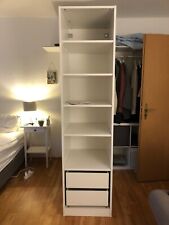 IKEA PAX Kleiderschrank in weiß mit 2 Schubladen und verstellbaren Brettern gebraucht kaufen  Passau