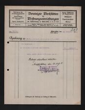 Aschersleben rechnung 1922 gebraucht kaufen  Leipzig