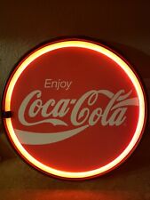 Neon Coca Cola Sign 12×12 Uses 4 AA batteries Great For Restaurant or bar d'occasion  Expédié en France