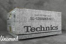 Technics SL-1200MK5 Srebrny gramofon DJ z napędem bezpośrednim w bardzo dobrym stanie.+ na sprzedaż  Wysyłka do Poland
