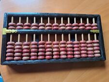 Vintage wooden abacus for sale  GRANTHAM