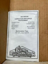 Assorted carnation seed for sale  Cleveland