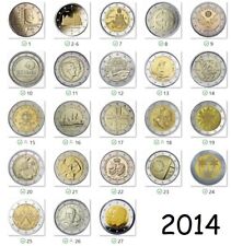 2 Euro Commemorative Coin 2014-All Countries Available till salu  Toimitus osoitteeseen Sweden