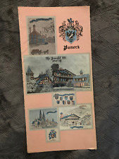 Jumers Lodge Resturant Original Vintage Menu Peoria Bloomington Benttendorf for sale  Shipping to South Africa