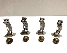 Set miniature pewter for sale  Shipping to Ireland