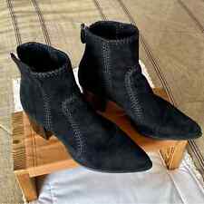 Botas de tornozelo femininas Alexandre Birman Benta camurça preta 41 ou tamanho 11 EUA comprar usado  Enviando para Brazil