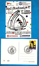 Cartolina rimini 1991 usato  Italia