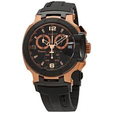 Reloj cronógrafo de goma Tissot T-Race para hombre negro, 50 mm segunda mano  Embacar hacia Mexico