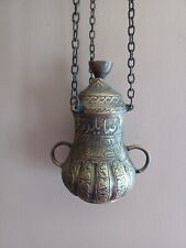 antique hanging oil lamps for sale  BRAINTREE