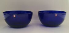 Kaj Franck Teema Cobalt Blue Glass Bowls  Iittala Arabia Finland   myynnissä  Suomi