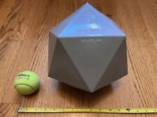 Dados gigantes D20 D&D isocaedro plástico oco 10” cinza 20 lados poliedro sólido comprar usado  Enviando para Brazil
