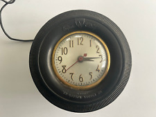 Relógio elétrico vintage Mohawk Rubber Co Super Chief pneus sessões publicitárias, usado comprar usado  Enviando para Brazil