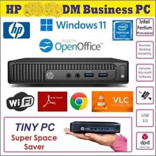 Windows 11 PC HP ProDesk 600 G1 DM Mini Pentium G3240T@2.7GHz 8GB RAM 240SSD WiFi, usado comprar usado  Enviando para Brazil