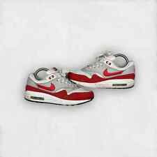 Buty sportowe Nike Air Max 1 (GS) 555766-101 białe czerwone 6,5 lat, używany na sprzedaż  PL