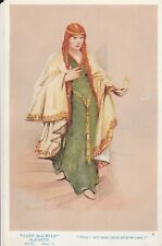 a opera old antique postcard people lady macbeth for sale  Shipping to South Africa
