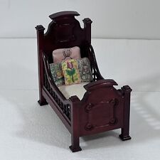 Vintage Victorian Baby or Youth Bed with Pillows ~  1:12 Scale Miniature ~ for sale  Shipping to South Africa