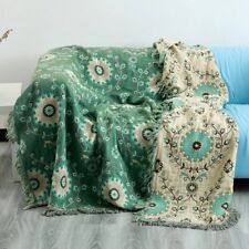 Cobertor de algodão boêmio para sofá tapeçaria capa de cama cobertores colcha comprar usado  Enviando para Brazil
