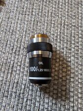 Microscope objective lens for sale  BARNSTAPLE