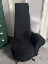 Velvet accent armchair for sale  TADCASTER