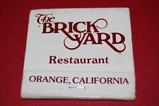 Brick yard restaurant for sale  Escondido