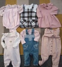 Baby girls dungarees for sale  Shipping to Ireland
