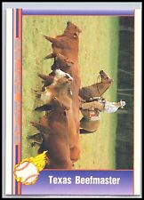 1991 Pacific Nolan Ryan Texas Express I #104 Texas Beefmaster for sale  Shipping to South Africa