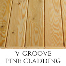 Pine timber cladding for sale  Shipping to Ireland