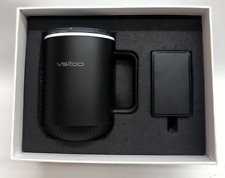 Caneca de café inteligente controle VSITOO preta controlada por aplicativo aquecida xícara de café presente, usado comprar usado  Enviando para Brazil