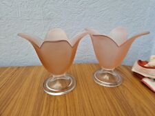 Pink glass flower for sale  NEWTON ABBOT