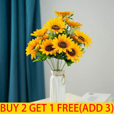 Heads artificial sunflowers for sale  MANCHESTER