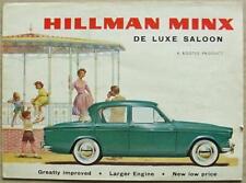 Hillman minx luxe for sale  LEICESTER