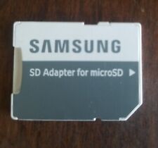 Samsung adapter microsd for sale  Spanish Fork