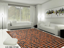 NEW MODERN COWHIDE RUG FLOOR RUGS PATCHWORK LEATHER AREA RUGS ONLINE AU 2-31 for sale  Shipping to South Africa