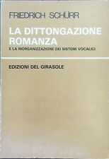 Schurr dittongazione romanza usato  Lugo