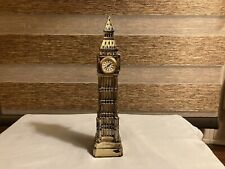 Usado, Mini reloj de torre ""Big Ben"" en imitación oro envejecido - 8" de alto (plástico moldeado) segunda mano  Embacar hacia Argentina