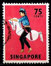 1968. singapour. attributs d'occasion  France