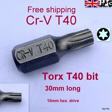 T40 torx bit for sale  FAREHAM