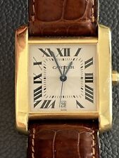 montre cartier tank or cartier tank d'occasion  France