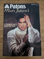 Patons man fashion for sale  GREAT YARMOUTH