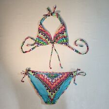 Used, Bleu Rod Beattie Swimsuit Bikini Size 10 Triangle & Tie Hips Seriously Sunny  for sale  Shipping to South Africa